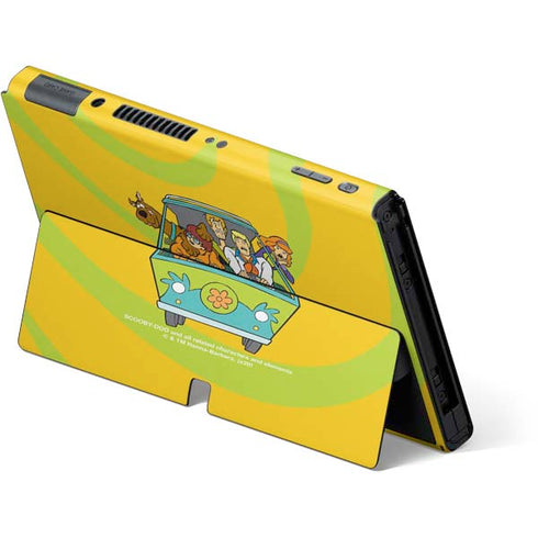 Scooby Doo Mystery Machine Van Nintendo Switch OLED (2021) Skin